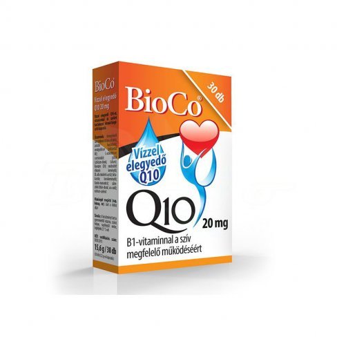 Vásároljon Bioco vízzel elegyendő q10 mg 20 kapszula 30db terméket - 3.006 Ft-ért