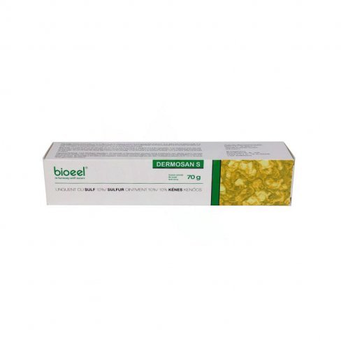 Vásároljon Bioeel dermosan s (sulfur 10%) kénes kenőcs 70g terméket - 1.510 Ft-ért