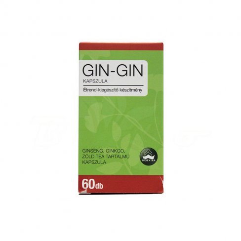 Vásároljon Bioextra gin-gin kapszula 60db terméket - 1 Ft-ért