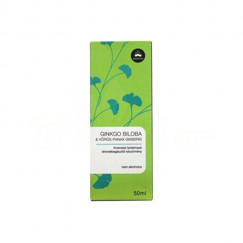 Vásároljon Bioextra ginkgo biloba-vörös panax ginseng kivonat 50ml terméket - 1.335 Ft-ért