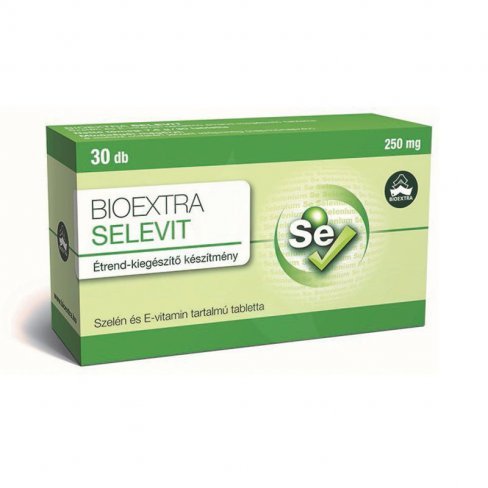 Vásároljon Bioextra selevit tabletta 30db terméket - 1.334 Ft-ért