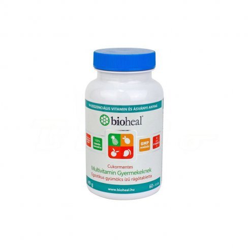 Vásároljon Bioheal multivitamin gyermekeknek 70db terméket - 2.586 Ft-ért
