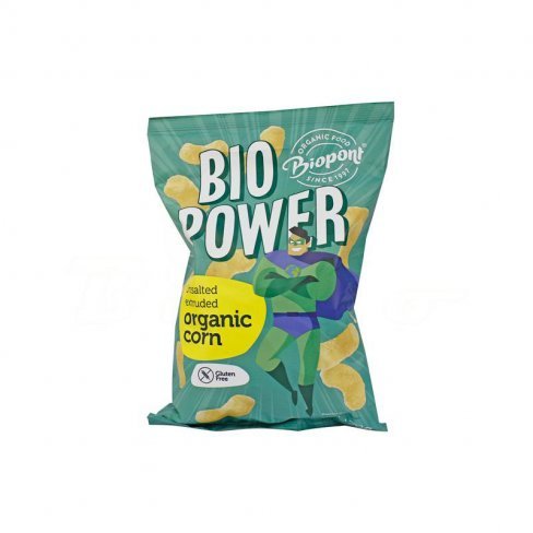 Vásároljon Biopont bio power extrudált bio kukorica sótlan gluténmentes 70g terméket - 225 Ft-ért