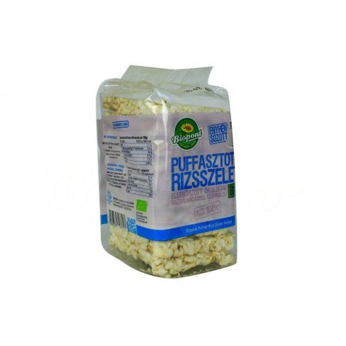 Vásároljon Biopont bio puffasztott rizs szelet sós 100g terméket - 237 Ft-ért