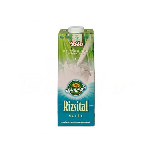 Vásároljon Biopont bio rizsital natúr 1000ml terméket - 783 Ft-ért