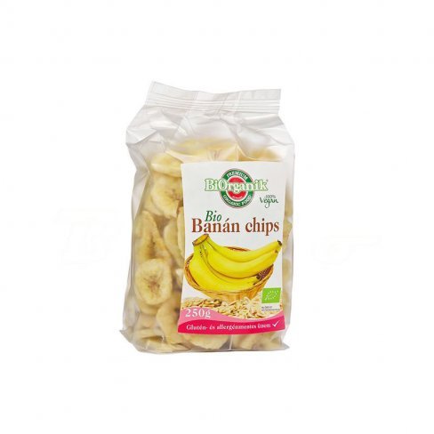 Vásároljon Biorganik bio banánchips 250g terméket - 954 Ft-ért