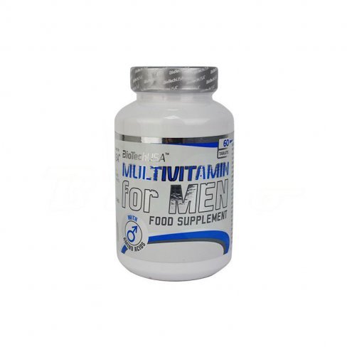 Vásároljon Biotech multivitamin for men tabletta 60db terméket - 4.907 Ft-ért