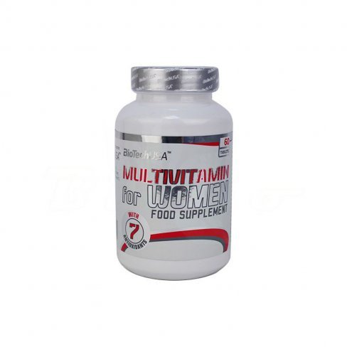 Vásároljon Biotech multivitamin for women tabletta 60db terméket - 4.907 Ft-ért