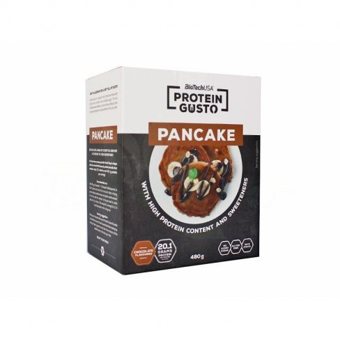 Vásároljon Biotechusa protein gusto pancake csokoládé 480g terméket - 3.648 Ft-ért