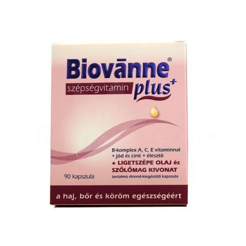 Vásároljon Biovanne plus szépségvitamin 90db terméket - 5.584 Ft-ért