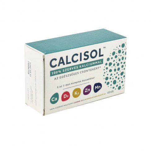 Vásároljon Calcisol szerves kalcium filmtabletta 60 db terméket - 4.975 Ft-ért