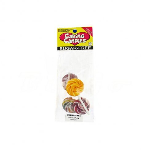 Vásároljon Caring candies 4 csiga cukormentes nyalóka 4db terméket - 1.021 Ft-ért