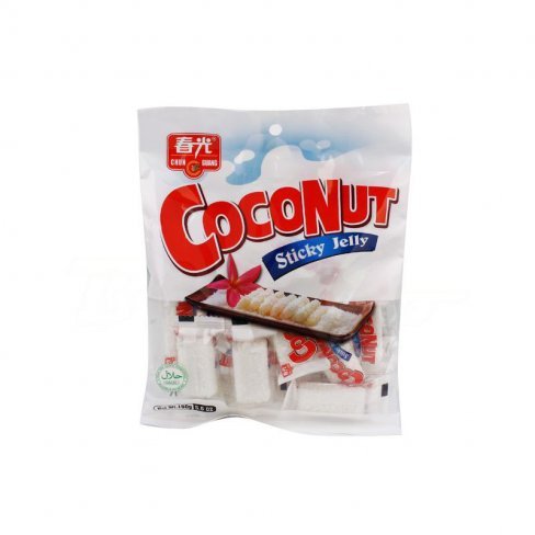 Vásároljon Chun guang coconut sticky jelly kókuszos zselé cukorka 160 g terméket - 1.041 Ft-ért
