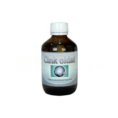 Vásároljon Cink oldat 200ml terméket - 2.039 Ft-ért