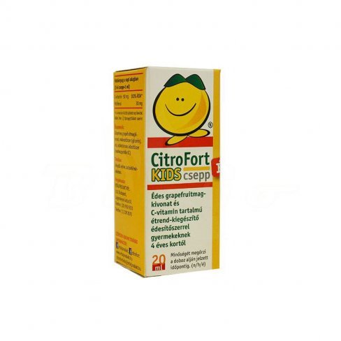 Vásároljon Citrofort grapefruitmag kivonat kids 20ml terméket - 2.135 Ft-ért