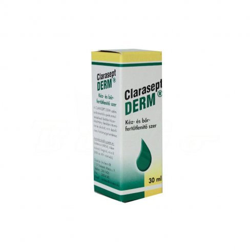 Vásároljon Clarasept derm fertőtlenítő 30ml terméket - 775 Ft-ért