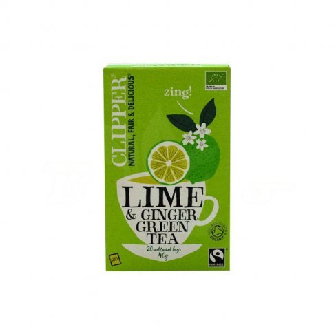 Vásároljon Clipper bio fairtrade lemon & ginger tea 50g terméket - 1.148 Ft-ért
