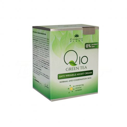 Vásároljon Cosmetic plant ránctalanító krém q10+zöld tea éjszakai 50ml terméket - 2.026 Ft-ért