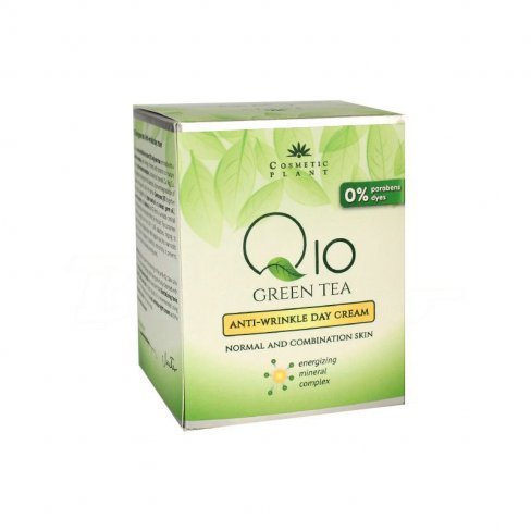 Vásároljon Cosmetic plant ránctalanító krém  q10+zöld tea nappali 50ml terméket - 2.346 Ft-ért