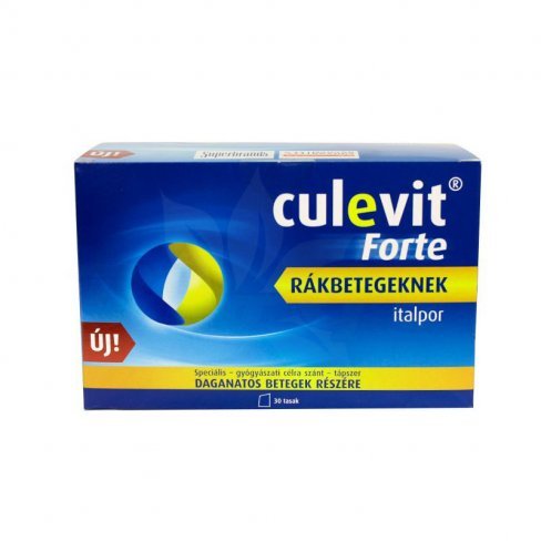 Vásároljon Culevit forte italpor rákbetegeknek 30 tasak 30db terméket - 41.154 Ft-ért