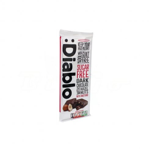 Vásároljon Diablo cukormentes mogyorós étcsokoládé 85g terméket - 796 Ft-ért