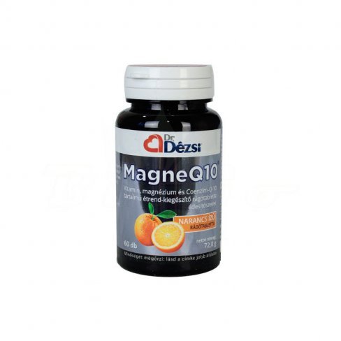 Vásároljon Dr.dézsi magneq10 rágótabletta narancs ízű 60db terméket - 5.664 Ft-ért