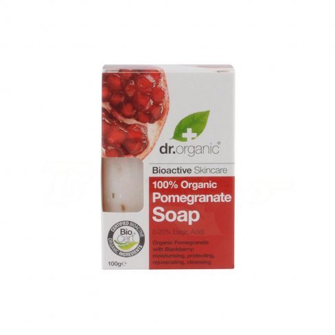 Vásároljon Dr.organic bio gránátalma szappan 100g terméket - 1.117 Ft-ért