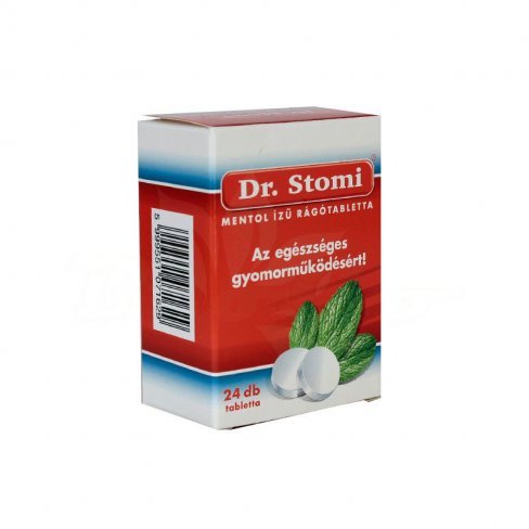 Vásároljon Dr.stomi rágótabletta 24db terméket - 838 Ft-ért