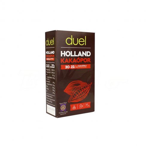 Vásároljon Duel holland kakópor 75g terméket - 368 Ft-ért
