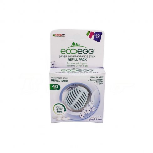 Vásároljon Ecoegg szárító tojás utántöltő friss pamut illatú 1db terméket - 3.264 Ft-ért