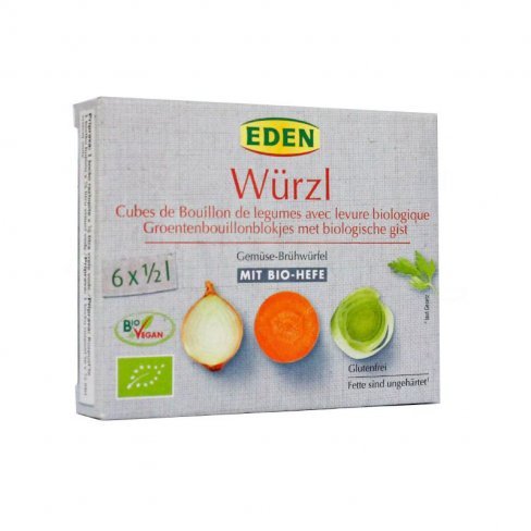Vásároljon Eden bio würzl leveskocka (6x11g) terméket - 472 Ft-ért