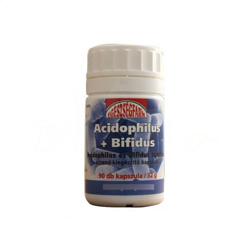 Vásároljon Egészségfarm acidophilus+bifidus kapszula 90db terméket - 8.445 Ft-ért