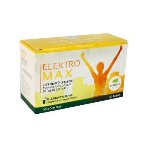 Vásároljon Egészségmarket elektromax citrom ízű italpor 168g terméket - 7.269 Ft-ért