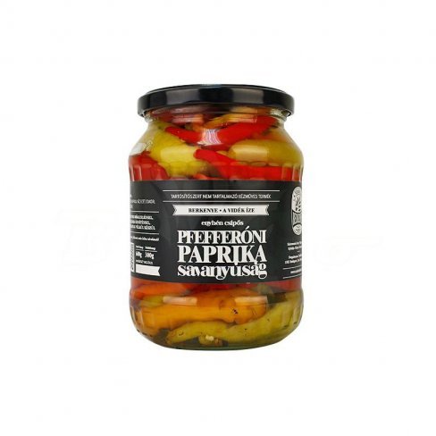 Vásároljon Enyhén csípős pfefferoni paprika savanyúság 300g terméket - 856 Ft-ért