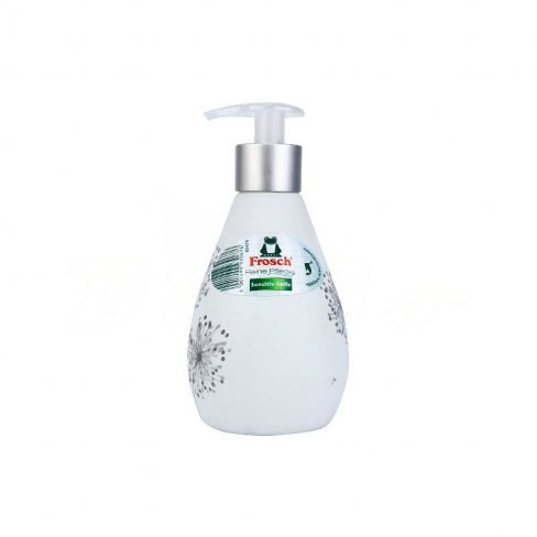 Vásároljon Frosch folyékony szappan érzékeny bőrre pumpás 300ml terméket - 1.265 Ft-ért