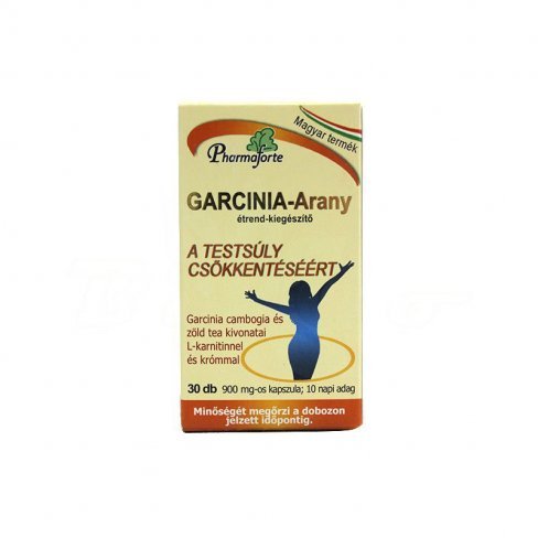 Vásároljon Garcinia-arany kapszula 30db terméket - 1.754 Ft-ért