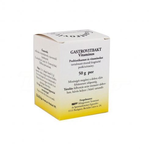 Vásároljon Gastrovit bakt. vitaminos 50g terméket - 3.143 Ft-ért
