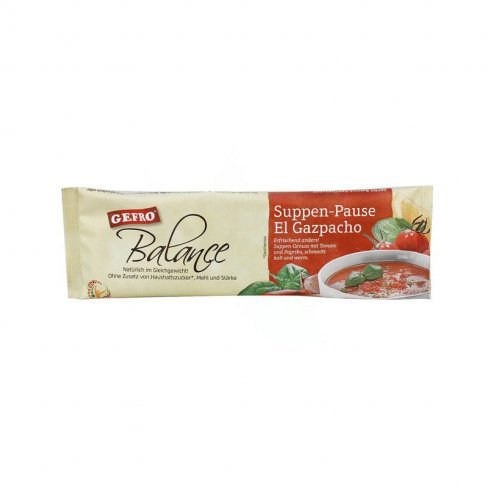 Vásároljon Gluténmentes gefro suppen-pause el gazpacho /snack leves -spanyol gazpacho 6db terméket - 574 Ft-ért