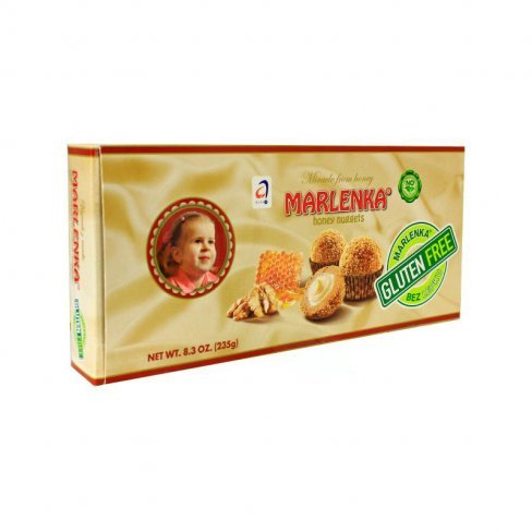 Vásároljon Gluténmentes marlenka mézes diós golyó 235g terméket - 2.349 Ft-ért