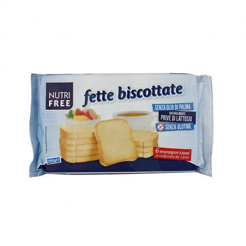Vásároljon Gluténmentes nutri free fette biscottate - kétszersültet 225g terméket - 1.877 Ft-ért