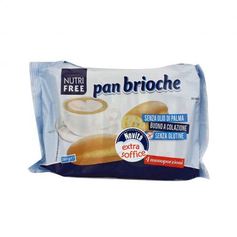 Vásároljon Gluténmentes nutri free pan brioche - édeskiflik 240g terméket - 1.087 Ft-ért