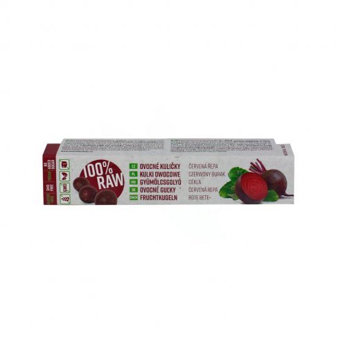 Vásároljon Gluténmentes raw gyümölcsgolyó-cékla 40g terméket - 458 Ft-ért