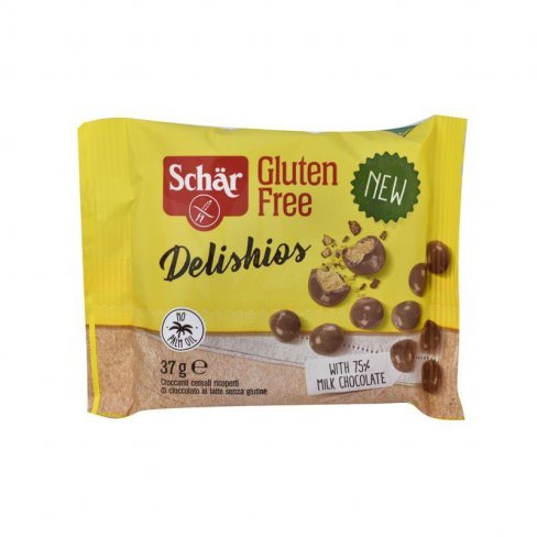 Vásároljon Gluténmentes schar delishios gluténmentes csokigolyó 37g terméket - 541 Ft-ért