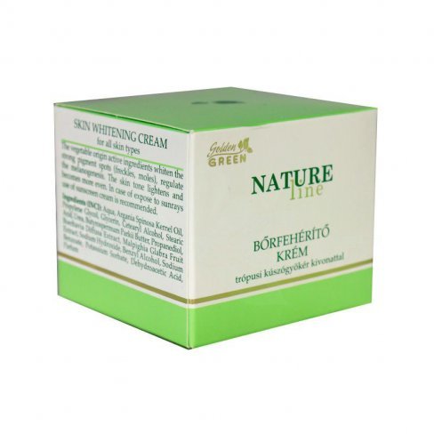 Vásároljon Golden green nature line bőrfehérítő krém 50ml terméket - 3.351 Ft-ért