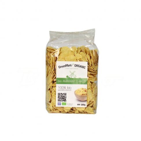 Vásároljon Greenmark bio amaránt flakes reggelizőpehely 200g terméket - 1.579 Ft-ért