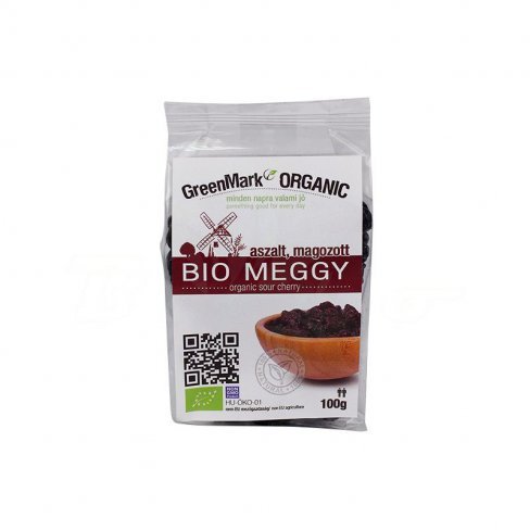 Vásároljon Greenmark bio aszalt meggy, magozott 100g terméket - 1.562 Ft-ért