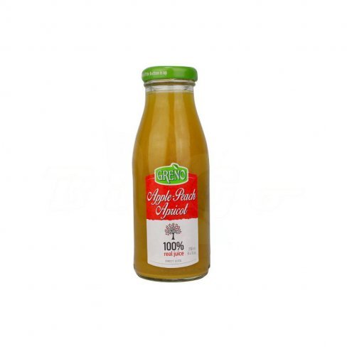 Vásároljon Greno préselt gyümölcslé  alma,őszi,kajszi  250ml terméket - 608 Ft-ért