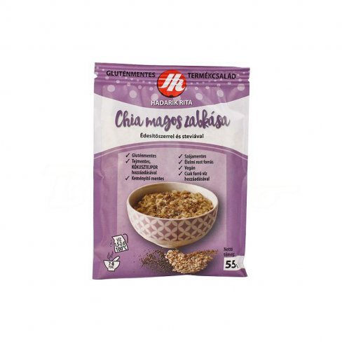 Vásároljon Hadarik rita gluténmentes chia magos zabkása 55g terméket - 294 Ft-ért