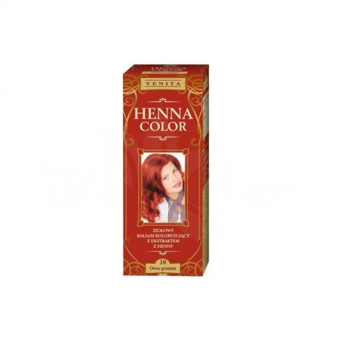 Vásároljon Henna color hajfesték 10 gránát vörös 75ml terméket - 809 Ft-ért