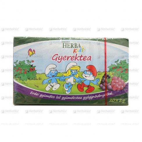 Vásároljon Herbária gyerek erdeigyümölcs tea 20x2g 40g terméket - 605 Ft-ért